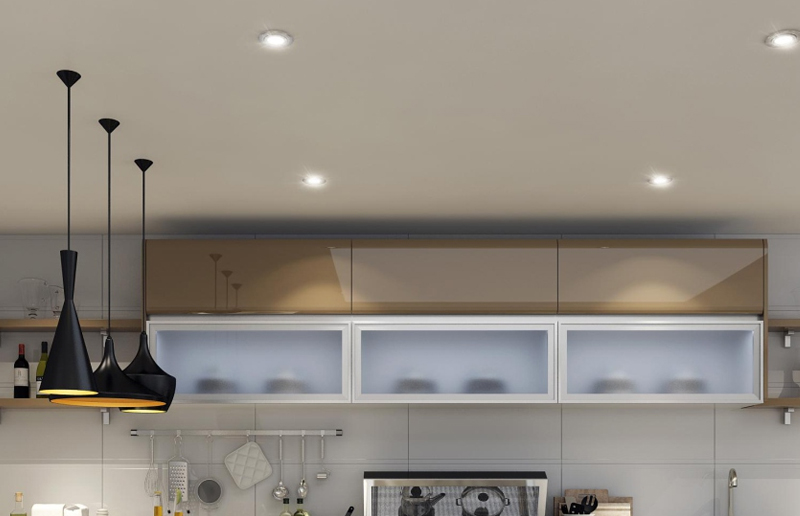 LG09G AC220-240V Bulkhead Darurat LED Rechargeable